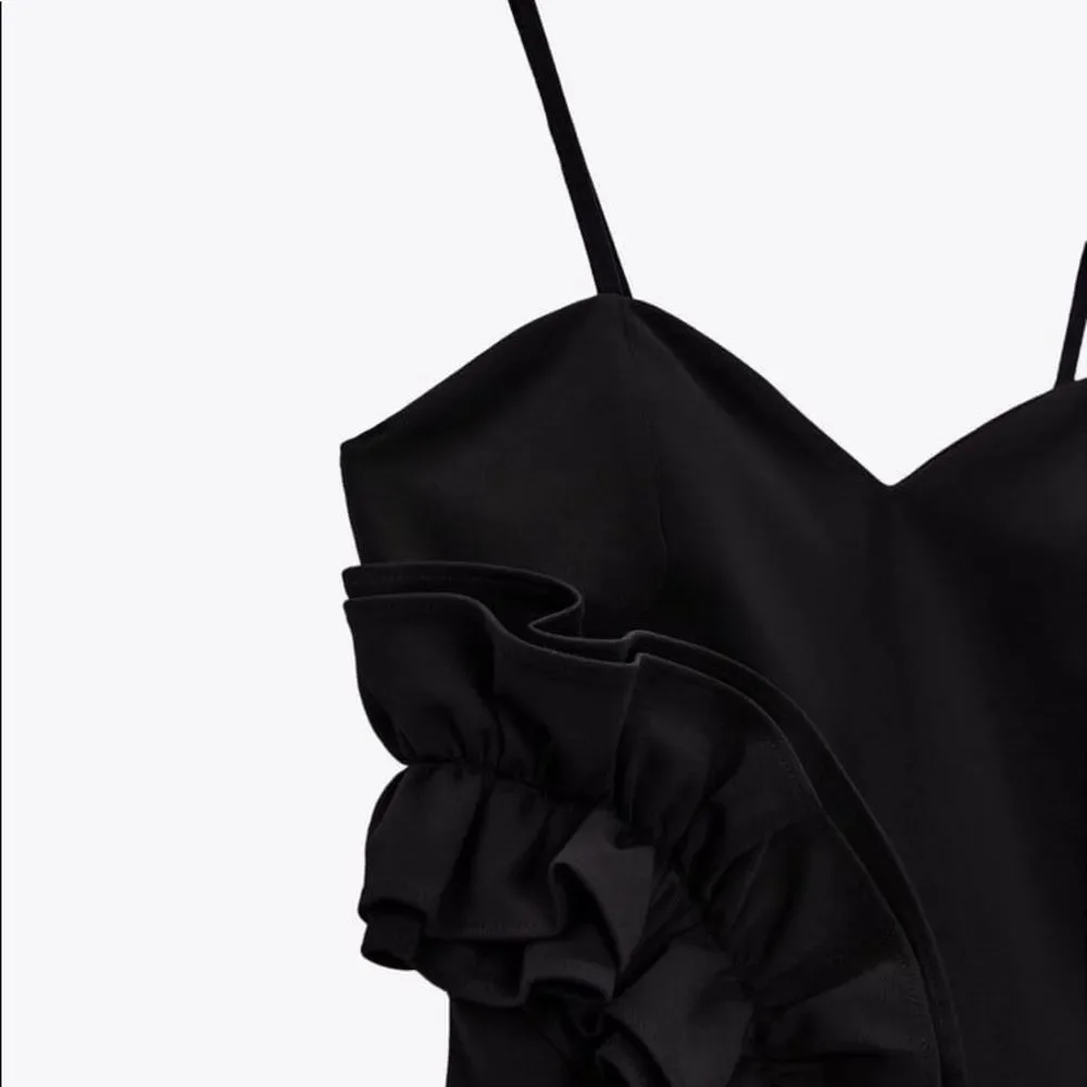 ZARA Ruffle Bodysuit - Picture 13 of 16